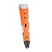 Magicpen 3D Printing Doodle Pen V1.0 Stereoscopic Arts & Crafts Pen For 3D Drawing+Printer with Free 1.75mm ABS Filament Orange Color