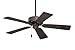 kathy ireland HOME Summer Night 42 Inch Ceiling Fan | Damp Rated Fixture with Weather-Resistant Blades and Powerful Motor | Light Kit Adaptable, Oil Rubbed Bronze
