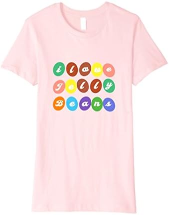 Womens Funny Jellybeans T-Shirt Large Pink