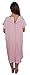 My Bella Mama Designer Hospital Maternity/Patient Gown (L/XL, Pink Polka)