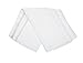 Eve Lom Muslin Cloth - Facial Cleansing Cloth for Gentle Skin Exfoliation - 100% Cotton Machine Washable - Suitable for All Skin Types, Set of 3