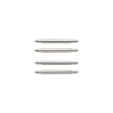 PerFit® Premium Stainless Steel Spring Bars to Attach Watch Bands, Straps, and Bracelets, Pack of 4 (2 pairs)