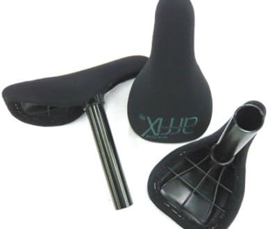 AFFIX BMX KEVLAR PADDED SADDLE & SEAT POST SYSTEM 27.2mm BLACK