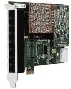 Digium 1A8B05F 8 Port PCI-Express X1 Card with 8
