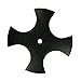 Stens 375-411 Star Edger Blade, Lesco 050568,Black