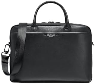 Amazon.com: Cole Haan Men's Triboro Briefcase, Black : Clothing