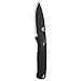 Benchmade - Bugout Black Pocket Knife EDC Manual Open Folding Made in USA Drop-Point Blade 535BK-1902 Blade HQ Exclusive