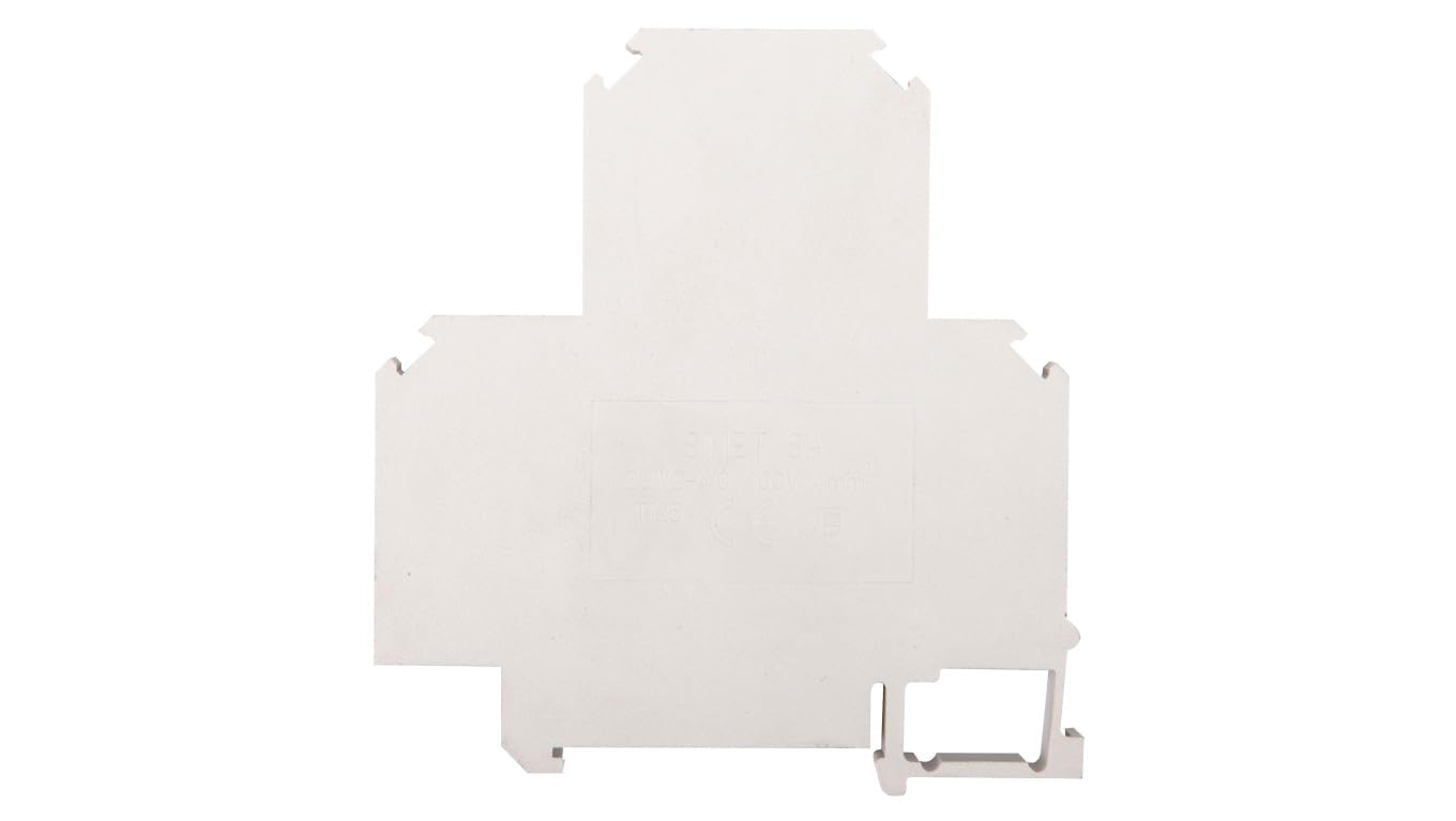 SIMET brand grey zuw2-4.0 rail mounted screw terminal block