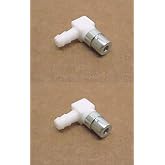 Tecumseh 2 Pack Genuine 631807 Fuel Inlet Fitting 90 Degree OEM