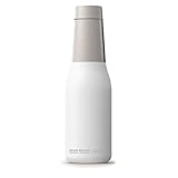 Asobu The Oasis Vacuum Insulated Double Walled 20oz Water Bottle (White)