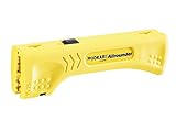 JOKARI 30900 Allrounder Cable Stripper for Multiple Round and Flat Cables, Yellow