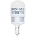 SYLVANIA - 168 T10 W5W ZEVO LED White Bulb - Bright LED Bulb, Ideal for Interior Lighting - Map, Dome, Truck, Cargo and License Plate (Contains 1 Bulb)