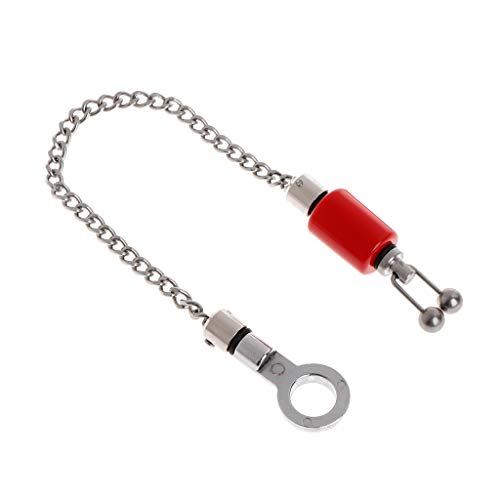 Abcidubxc Bissanzeiger, Angeln Swinger Edelstahl Schlinge Kette Bissanzeiger Karpfenalarm Hängesensor Tackle Outdoor… – Bild 8