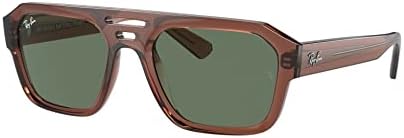 Amazon.com: Ray-Ban Unisex RB4399F Gina Low Bridge Fit Square