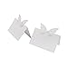 Pixnor 48pcs Table Place Cards Wedding Party Birthday Table Decoration Hollow Butterfly Style