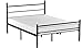 VECELO Metal Bed Frame Platform Mattress Foundation/Box Spring Replacement with Headboard & Footboard, Full, Black
