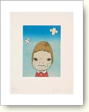 Amazon 奈良美智 Yoshitomo Nara Green Eyes 02 アートポスター アートフレーム ポスター オンライン通販