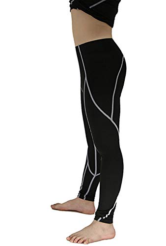 Sanke Boys Soccer Practice Long Sleeve Shirt & Pants 2PCS Compression Set