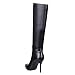 Dance&Style Women's Froie Autumn Winter Pointed Toe Stiletto Heels Knee High Boot