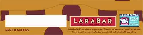 LARABAR PEANUT BUTTER CHOCOLATE CHIP, FRUIT AND NUT BARS, GLUTEN FREE AND VEGAN, 9.6 OZ, 6 CT