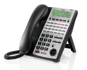 NEC SL1100 NEC-1100161 SL1100 24 Button Full-Duplex IP Tel (BK)
