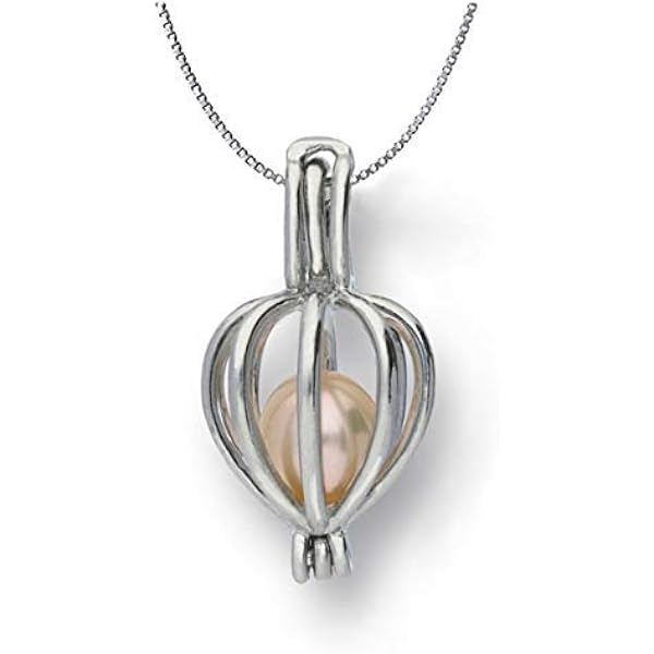 thumbnail image 2 of Silver Plated Pearl & Crown Pendant Necklace For Women - Love Gift Idea 2 of 6