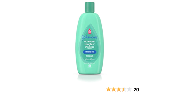 johnson and johnson no more tangles shampoo and conditioner