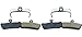 Cooma 2 Pairs | Sram Guide R RS RSC Avid Elixir Trail X0 Trail Elixir 7 Trail Elixir 9 Trail MTB Replacement Disc Brake Pads Semi Metallic Resin