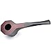 Mr. Brog Handmade Tobbaco Smoking Pipe - Model No. 315 Octagon Mahogany - Pear Wood Roots