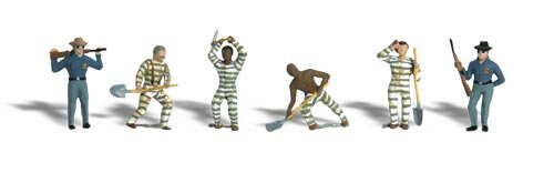 Chain Gang HO Scale Woodland Scenics