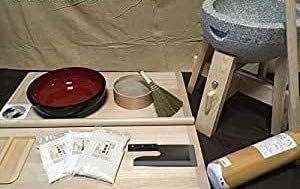 L判フルイ粉ホーキそば粉 二升用餅つき道具コラボセット Uteto50