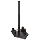 Franklin Sports MLB Deluxe 5-Position Batting Tee To Go Black