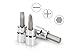 TEKTON 3/8-Inch Drive Hex Bit Socket Set, Inch, 1/8-Inch - 3/8-Inch, 9-Sockets | 1361