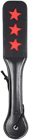WISDOMTOY Luxury Fetish Adult Hand Spanking Paddle Sexy Erotic SM Restraint Flirting Game Toy, Stars