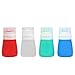 YINGGG Squeeze Portable Salad Dressing Container to Go Bottles Sauce Leakproof Condiment Storage Bottle, Dressing to Go for Lunch set of 4 (55ML)