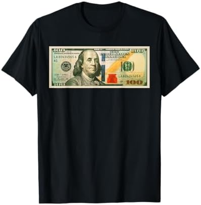 Amazon.com: 100 Dollar Bill Shirt (Double Sided) Men Boys Gifts