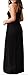 KORSIS Women's Summer Casual Loose Sleeveless Racerback Long Maxi Swing Dresses Pockets Black L