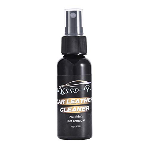 Bulary 50ml Car Care Cleaner Refurbished Cleaner Car Interior Leather Seat Polish Panel Dashboard Cleaner