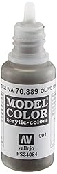 Vallejo Olive Brown Paint, 17ml