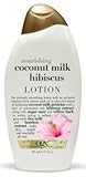 OGX Body Lotion, Nourishing Coconut Milk Hibiscus, 13oz