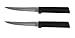 Rada Cutlery Super Parer Knife, Black Handle, Pack of 2
