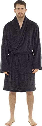 Men's Soft Fleece Dressing Gown