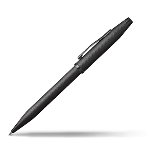 Cross Century II Black PVD Micro-knurl Ballpoint Pen - Professional Pen for Eve…