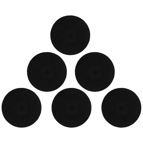 Charcoal Filters for Compost Bucket，Compost Filters for Countertop Bin， Odor-Absorbing Activated Charcoal Replacement for Kitchen Compost Bins，6.7 Inch，6 Pack Compost Filter