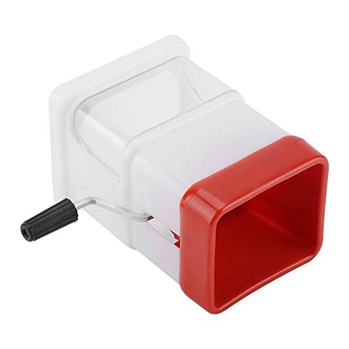 Jimfoty Ice Crusher, Portable Hand Crank Ice Crusher Shaver Shredding Machine Crusher Snow Cone Maker Fruit for Home Commercial - Thumbnail 6