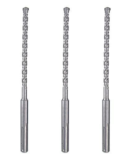 SDS Plus Hammer Drill Bit 3Pcs 3/16 in. x 8