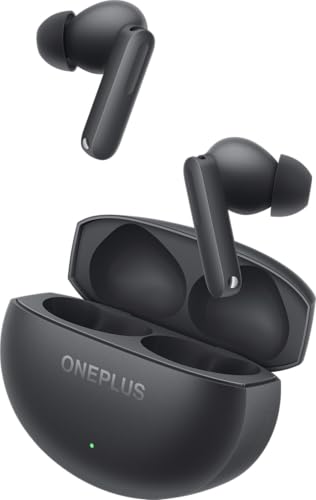 OnePlus Buds 4, Auriculares Inalámbricos Bluetooth, Gris Tormenta, E513A, Auriculares Internos con Cancelación Activa de Ruido