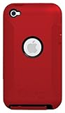 OtterBox Defender Series Hybrid Case for iPod touch 4G (Black/Red)