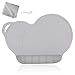 Silicone Baby Placemat - Food Grade Silicone Reusable Travel Placemat for Kids Tiny Diner Portable Roll Up Non Slip Washable Restaurant Food Mat for Child Toddler Infant