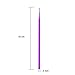 400 Pieces Dental Disposable Product Dental Micro Applicator Brush Bendable Ultrafine Dia.1.5 Mm (purple)